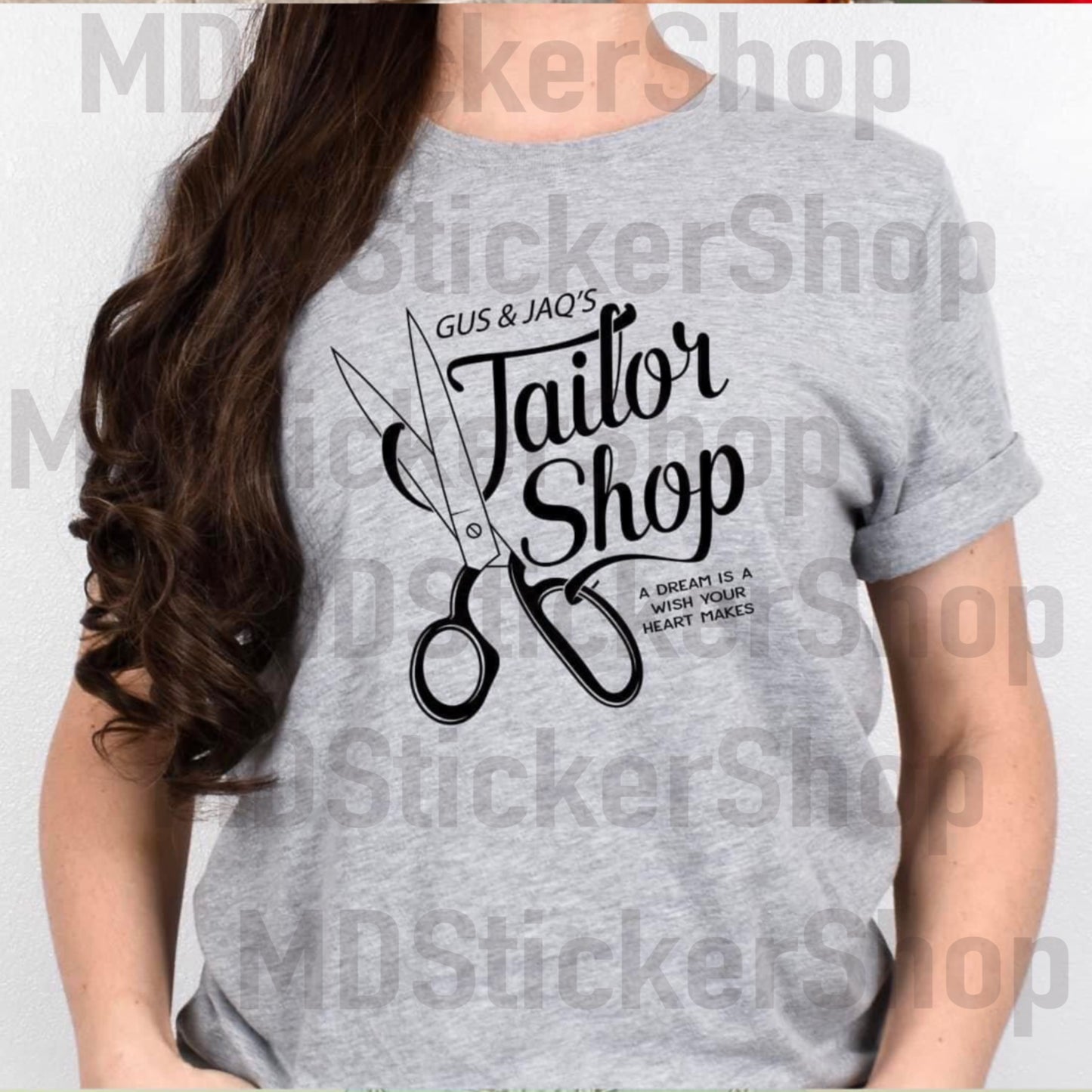 Gus & Jaq’s Tailor Shop Tee