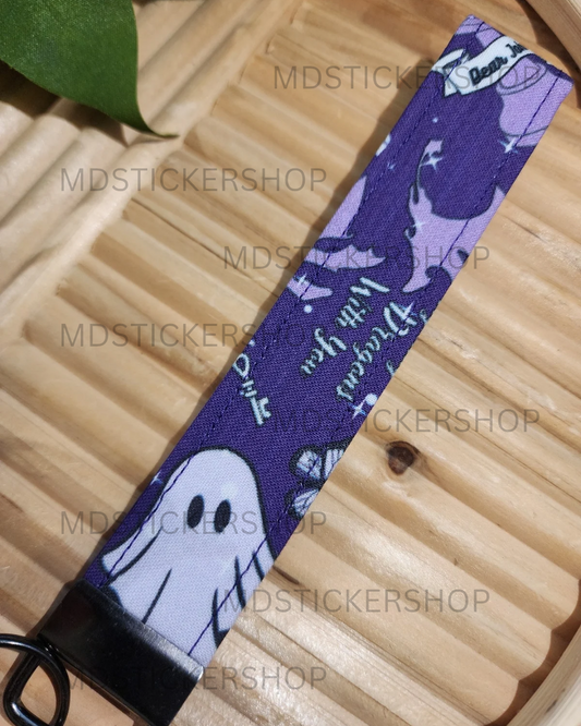 Speak Now Print Fabric Keychain, Key Fob
