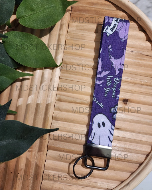 Speak Now Print Fabric Keychain, Key Fob