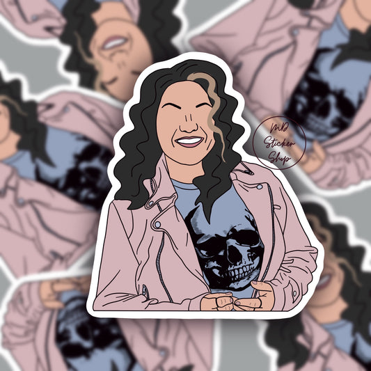 Ashley McBryde Silhouette Sticker