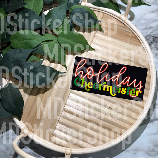 Holiday Cheermeister Vinyl Sticker