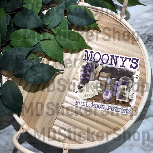 Moony’s Vinyl Sticker