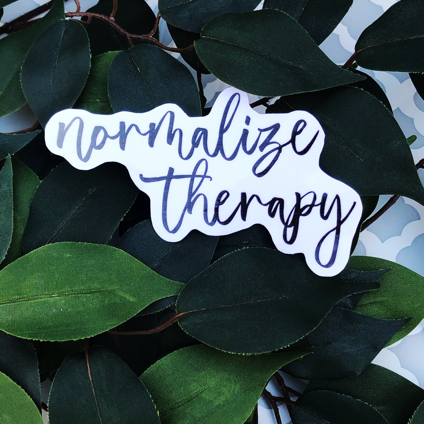 Normalize Therapy Vinyl Sticker