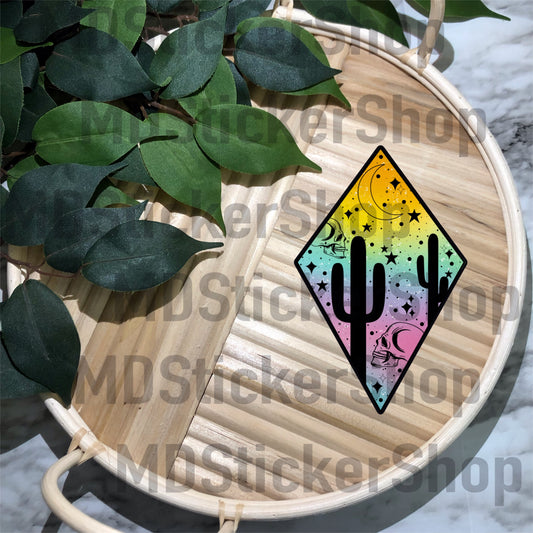 Desert Diamond Vinyl Sticker