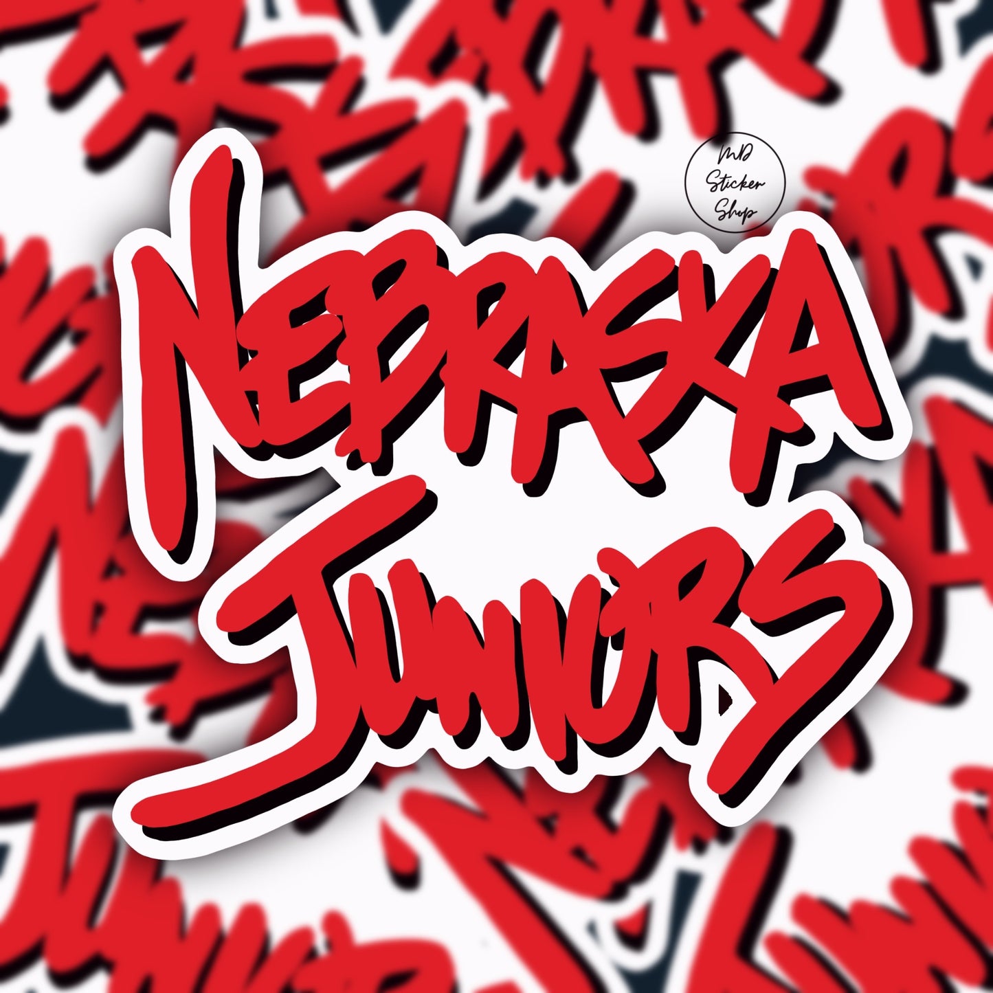 Nebraska Juniors Sticker