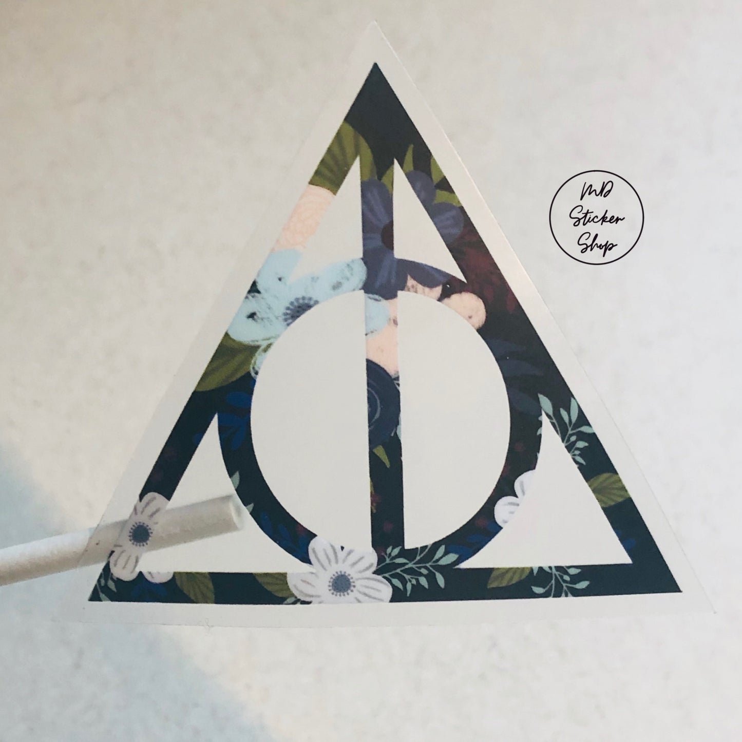 Harry Potter CLEAR HP/Deathly Hallows Sticker