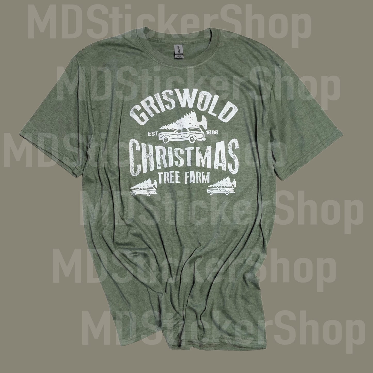 Griswold Christmas Tree Farm Green Tee