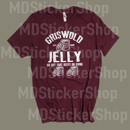 Griswold Jelly Maroon Tee