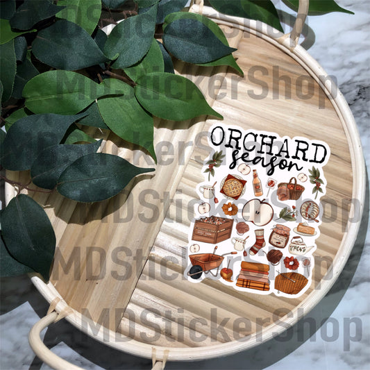 Orchard Season Vinyl Sticker