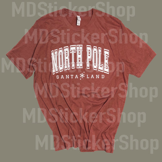 North Pole Santa Land Tee