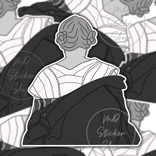 Taylor Swift Folklore Silhouette Sticker