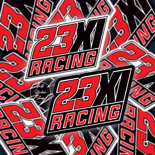 23XI Racing NASCAR Logo in Black or White