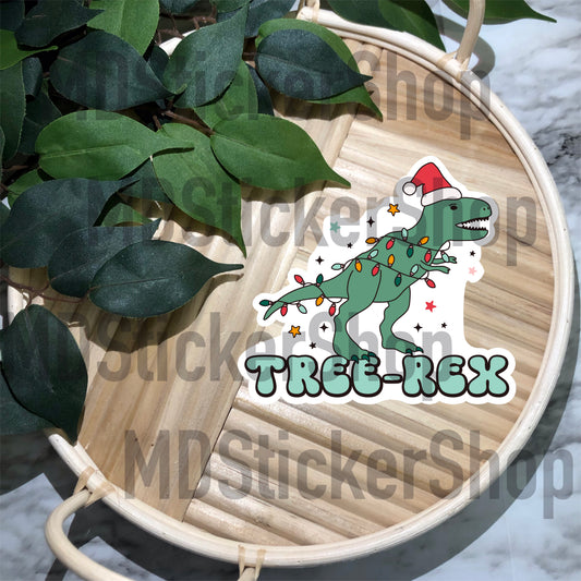 Tree-Rex Vinyl Sticker