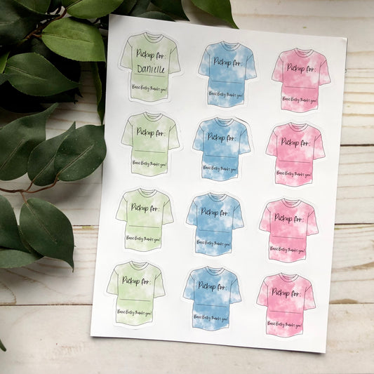 Basic Becky Custom Sticker Sheet