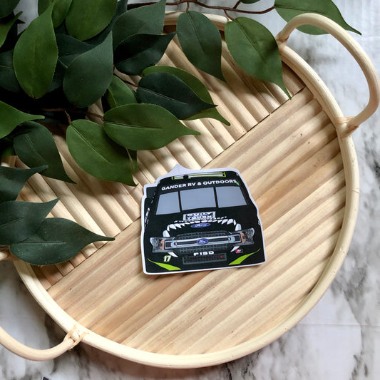 Hailie Deegan #17 NASCAR Truck Series Truck Vinyl Sticker