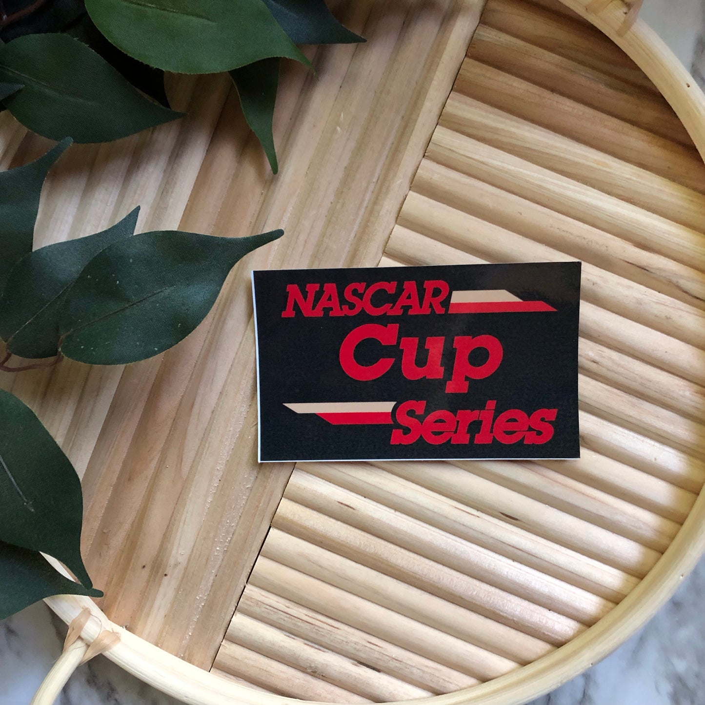 NASCAR Cup Series Black Retro 1990’s Logo Vinyl Sticker