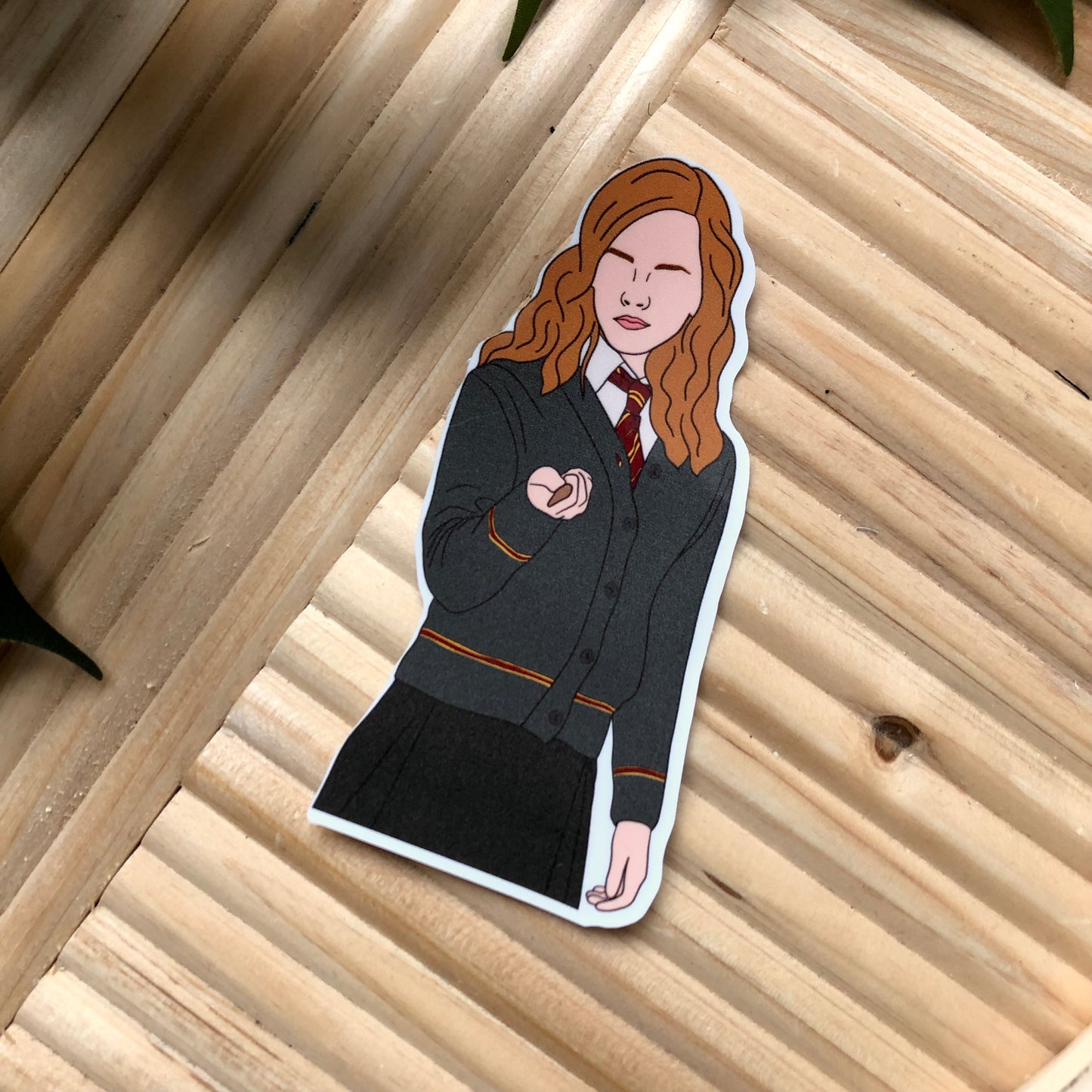 Hermione Granger Silhouette Vinyl Sticker