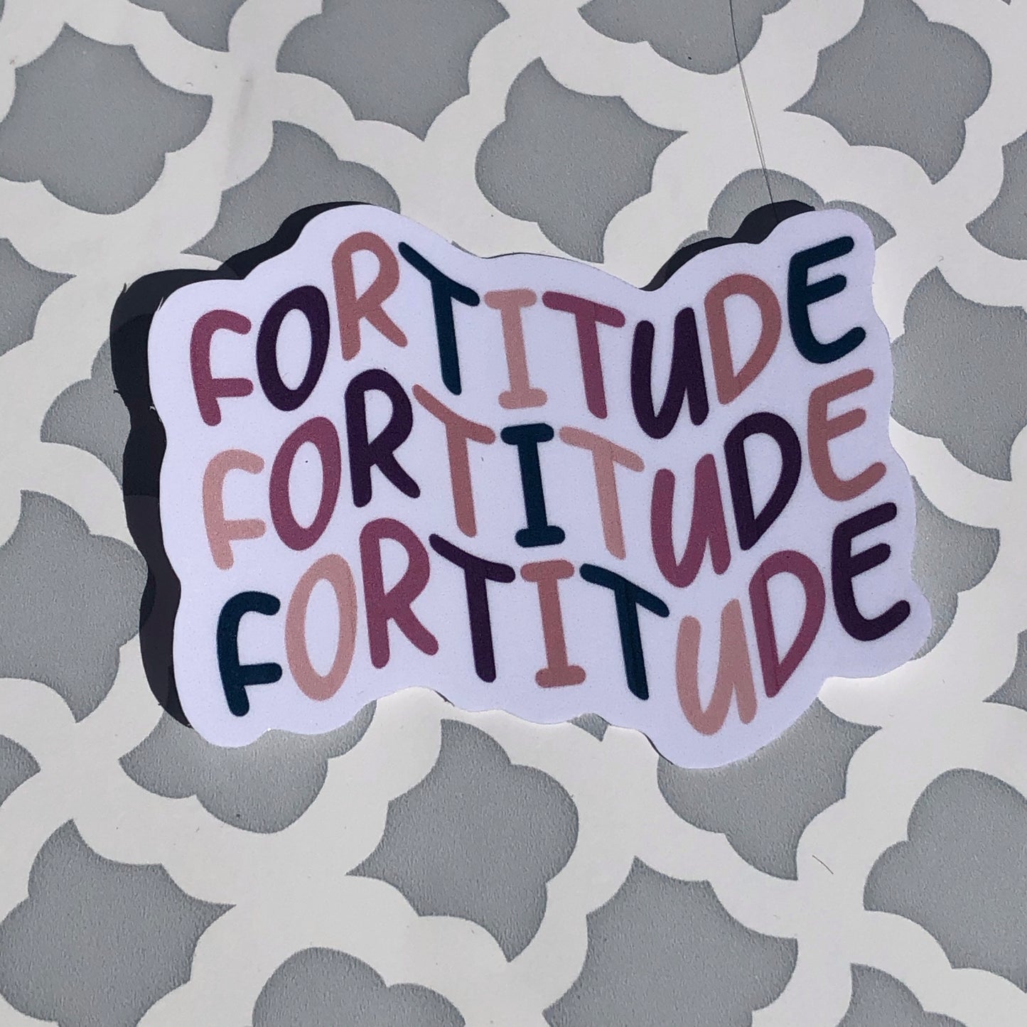 Fortitude x3 Vinyl Sticker