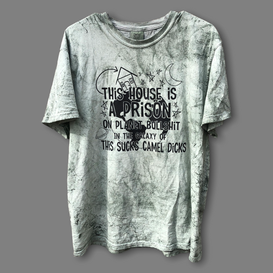 Step Brothers “This House is A Prison…” Green Color-blast Shirt