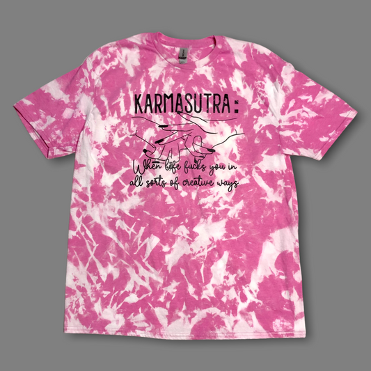 Karmasutra Pink Bleached Shirt