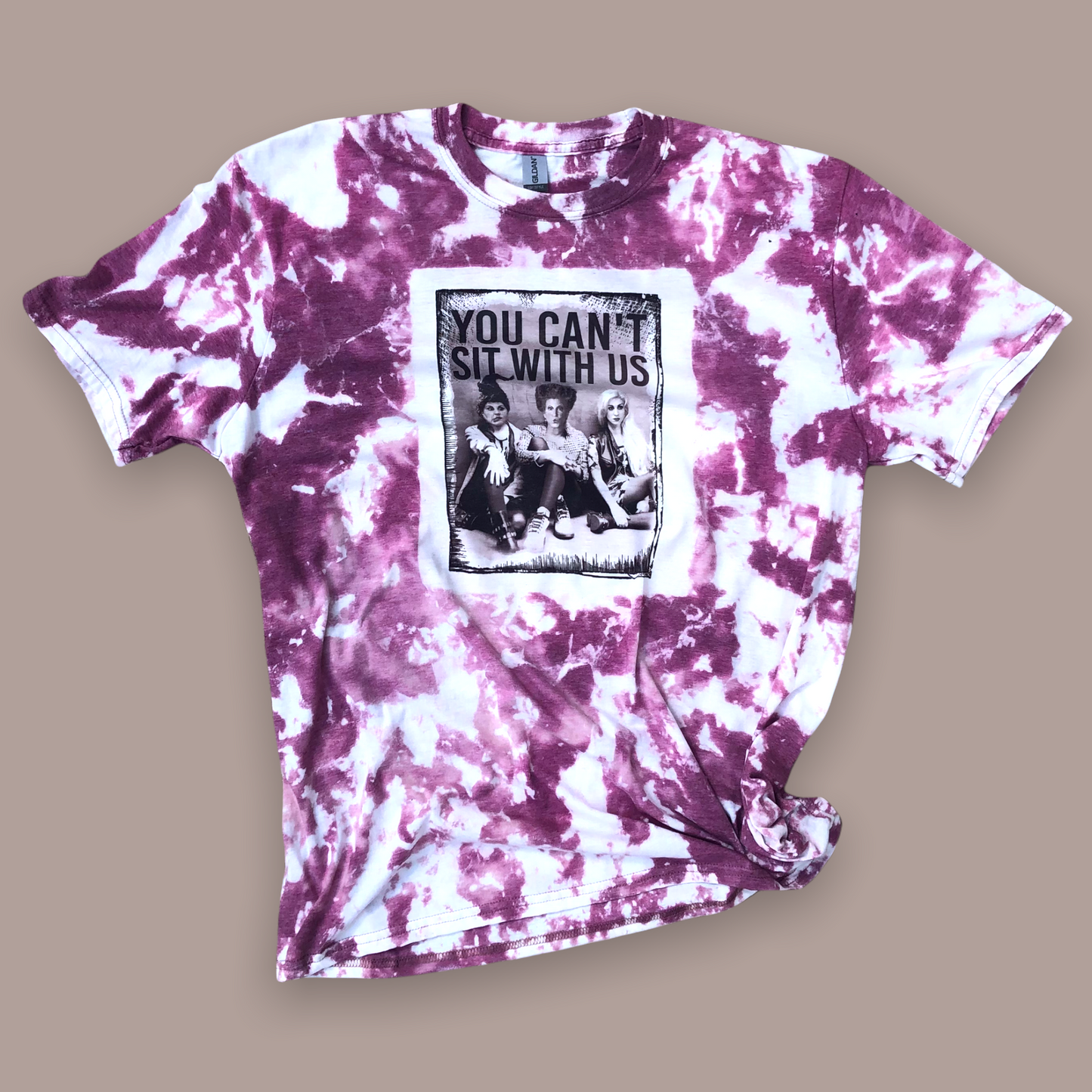 Hocus Pocus “You Can’t Sit With Us” Bleached Shirt