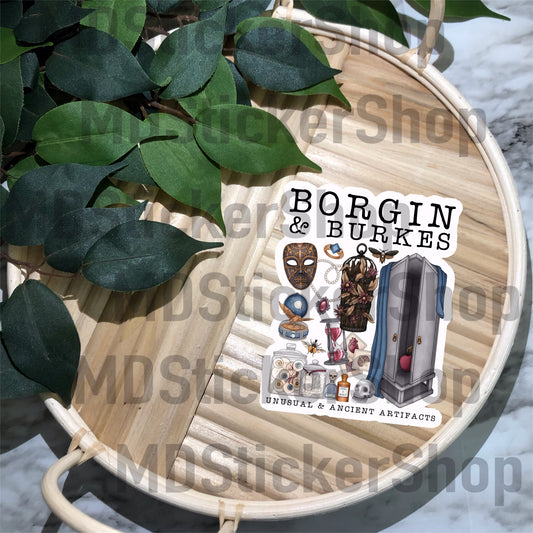 Borgin & Burkes Vinyl Sticker