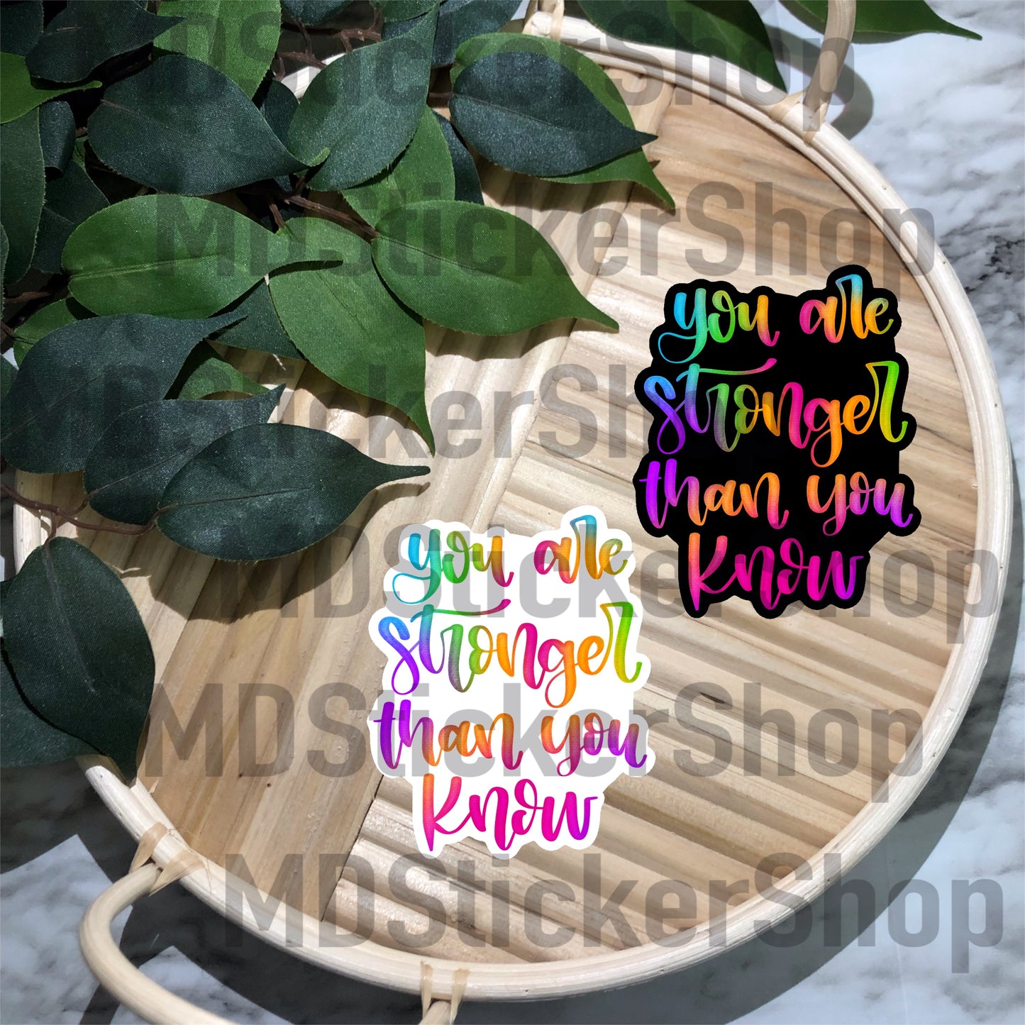 You Are Stronger Than You Know Vinyl Sticker