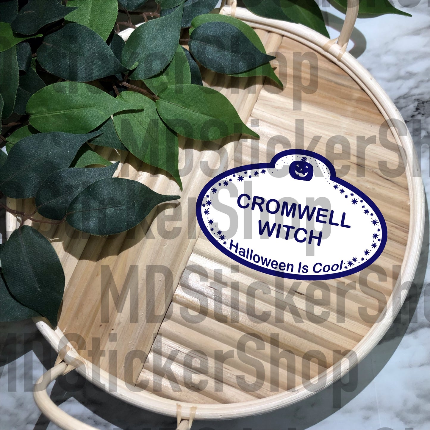 Cromwell Witch Vinyl Sticker