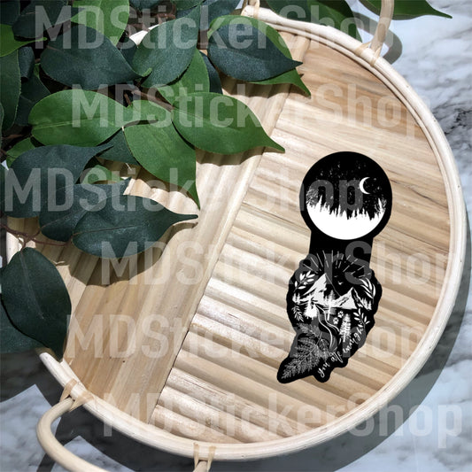 You Are Enough Nature Semi Colon Vinyl Sticker