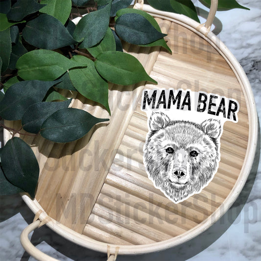 Mama Bear Vinyl Sticker