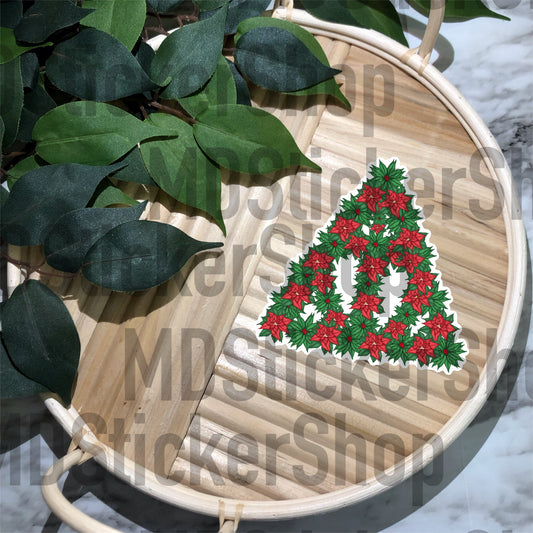 Christmas Deathly Vinyl Sticker